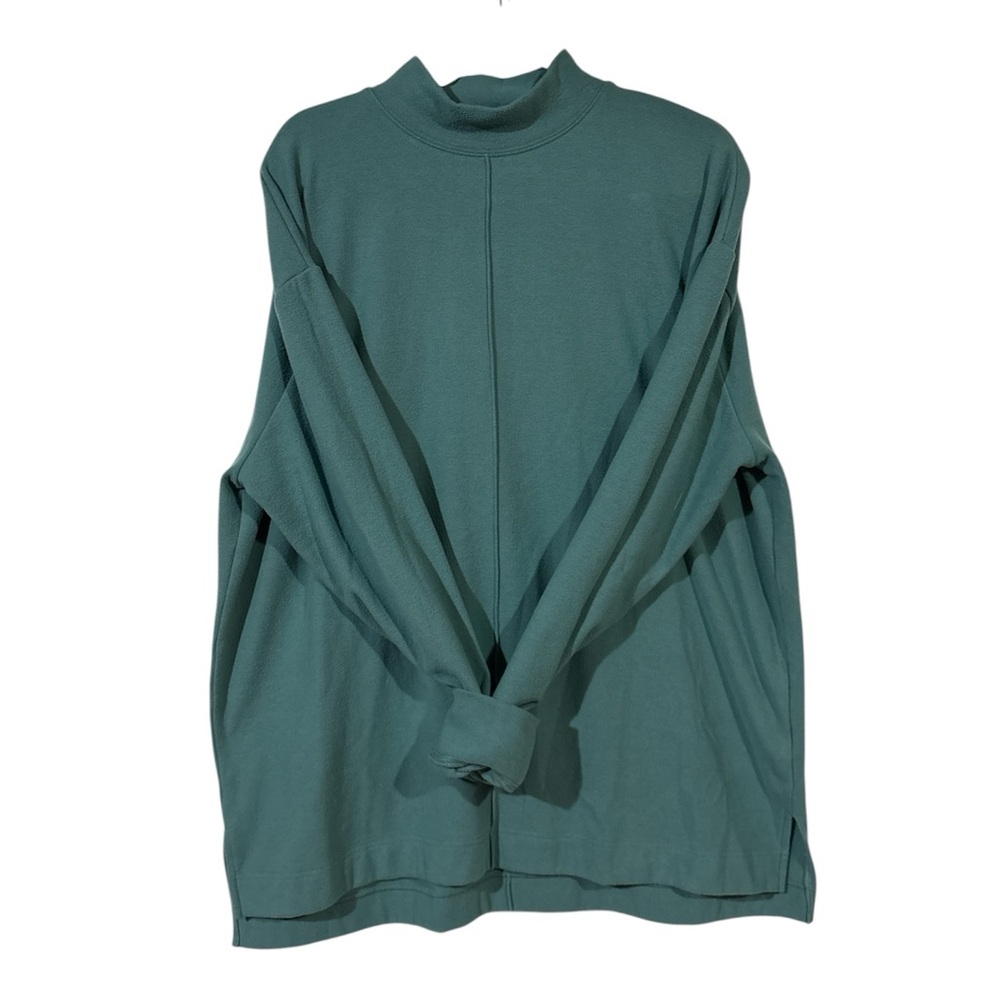 OAK + FORT Soft-Feel Mockneck Top